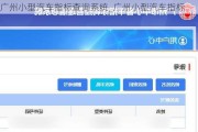 廣州小型汽車指標(biāo)查詢系統(tǒng)_廣州小型汽車指標(biāo)
