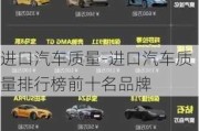 進(jìn)口汽車質(zhì)量-進(jìn)口汽車質(zhì)量排行榜前十名品牌