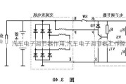 汽車電子調(diào)節(jié)器作用,汽車電子調(diào)節(jié)器工作原理