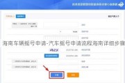 海南車輛搖號(hào)申請(qǐng)-汽車搖號(hào)申請(qǐng)流程海南詳細(xì)步驟