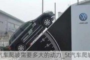 汽車爬坡需要多大的動力_5t汽車爬坡