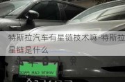 特斯拉汽車有星鏈技術(shù)嘛-特斯拉星鏈是什么