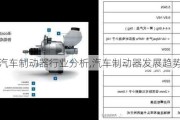 汽車制動器行業(yè)分析,汽車制動器發(fā)展趨勢