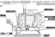 汽車膨脹水箱的作用及原理-汽車膨脹水箱的工作原理