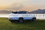 SUV是什么汽車,suv 是啥車