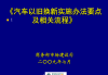 汽車以舊換新政策舊車怎么處理_汽車以舊換新政策舊車怎么處理違章