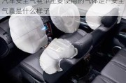 汽車安全氣囊中主要使用的氣體是?-安全氣囊是什么樣子