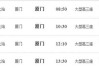 福州到廈門汽車時(shí)間表查詢-福州到廈門汽車時(shí)間
