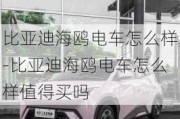 比亞迪海鷗電車怎么樣-比亞迪海鷗電車怎么樣值得買嗎