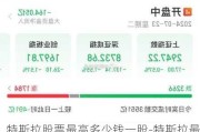 特斯拉股票最高多少錢一股-特斯拉最高股價一股多少錢