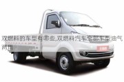 雙燃料的車型有哪些,雙燃料汽車全部車型油氣兩用