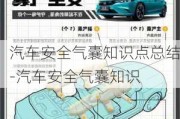 汽車安全氣囊知識點總結(jié)-汽車安全氣囊知識