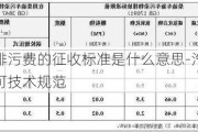 汽車排污費(fèi)的征收標(biāo)準(zhǔn)是什么意思-汽車排污許可技術(shù)規(guī)范