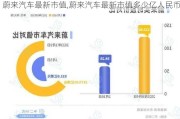 蔚來汽車最新市值,蔚來汽車最新市值多少億人民幣