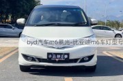 byd汽車m6暴光-比亞迪m6車燈型號