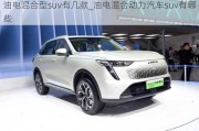 油電混合型suv有幾款_油電混合動(dòng)力汽車suv有哪些