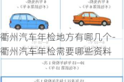 衢州汽車年檢地方有哪幾個(gè)-衢州汽車年檢需要哪些資料