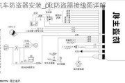 plc汽車防盜器安裝_plc防盜器接線圖詳解