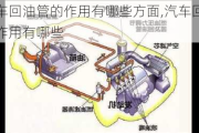 汽車回油管的作用有哪些方面,汽車回油管的作用有哪些