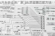 plc汽車防盜器廠家_plc防盜器匹配方法