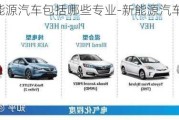 新能源汽車包括哪些專業(yè)-新能源汽車包括哪些