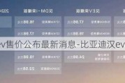 比亞迪漢ev售價(jià)公布最新消息-比亞迪漢ev售價(jià)公布