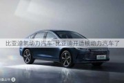 比亞迪氫動力汽車-比亞迪開造核動力汽車了