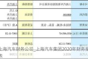 上海汽車財(cái)務(wù)公司_上海汽車集團(tuán)2020年財(cái)務(wù)報(bào)表