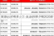 奧迪q5l價格多少萬-奧迪q5l多少錢2020新款