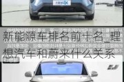 新能源車排名前十名_理想汽車和蔚來什么關(guān)系