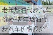 老年燃油代步汽車價格-老年燃油代步汽車價格多少