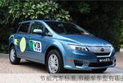 節(jié)能汽車標(biāo)準(zhǔn),節(jié)能車車型有哪些