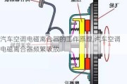 汽車空調(diào)電磁離合器的工作原理,汽車空調(diào)電磁離合器頻繁吸放