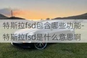 特斯拉fsd包含哪些功能-特斯拉fsd是什么意思啊