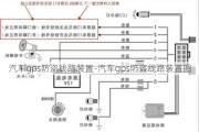 汽車gps防盜線路裝置-汽車gps防盜線路裝置圖