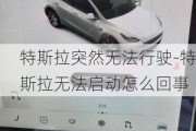 特斯拉突然無法行駛-特斯拉無法啟動怎么回事