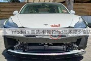 model s 雷達(dá)-特斯拉fsd技術(shù)減少雷達(dá)