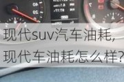 現(xiàn)代suv汽車油耗,現(xiàn)代車油耗怎么樣?