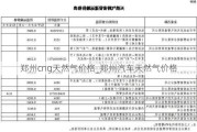 鄭州cng天然氣價格_鄭州汽車天然氣價格