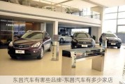 東昌汽車有哪些品牌-東昌汽車有多少家店