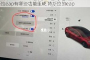 特斯拉eap有哪些功能組成,特斯拉的eap