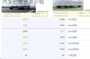 新能源汽車價(jià)格表多少錢一輛,新能源汽車價(jià)格表多少錢