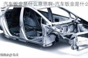 汽車鈑金是什么意思啊-汽車鈑金是什么意思?