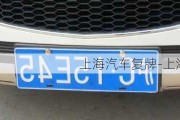 上海汽車復(fù)牌-上海牌照車輛