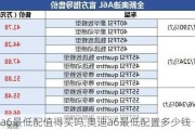 奧迪a6最低配值得買嗎,奧迪a6最低配置多少錢