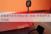 新能源汽車充電線必須三線嗎-新能源汽車充電線