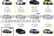 比亞迪新能源汽車排名及價(jià)格表圖片大全_比亞迪新能源汽車排名及價(jià)格