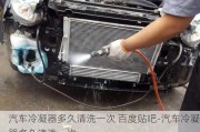 汽車冷凝器多久清洗一次 百度貼吧-汽車冷凝器多久清洗一次