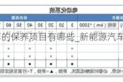 新能源汽車的保養(yǎng)項目有哪些_新能源汽車一般保養(yǎng)什么內(nèi)容