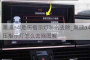 奧迪a4l胎壓指示燈怎么去除_奧迪a4l胎壓指示燈怎么去除圖解